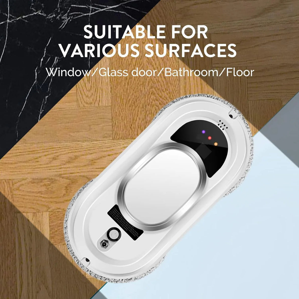 Intelligent Window Cleaning Robot with Remote Control